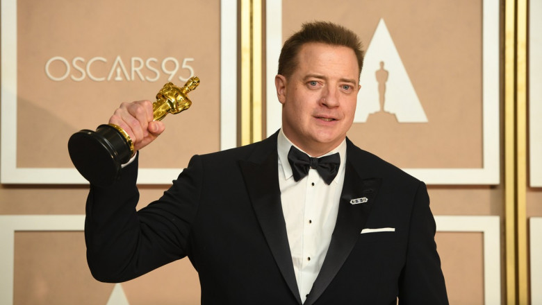 Povestea de film a lui Brendan Fraser, premiat cu Oscar pentru "The Whale" dupa incidentul care l-a facut sa dispara timp de 10 ani Imagine