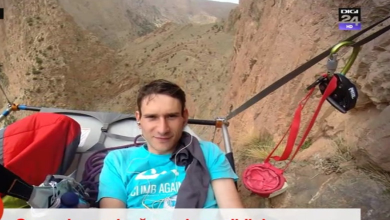 Povestea lui Claudiu Miu, campionul balcanic la escalada care nu s-a lasat invins de boala Imagine