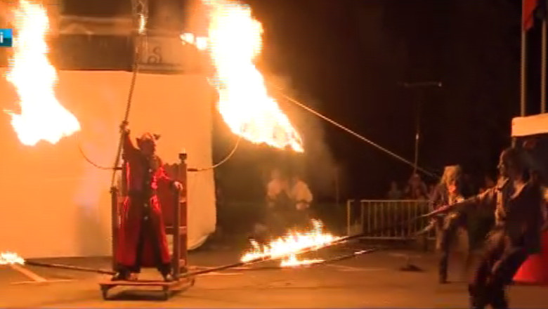 Povestea lui Vlad Tepes, pusa in scena la Festivalul Iasiul Medieval Imagine