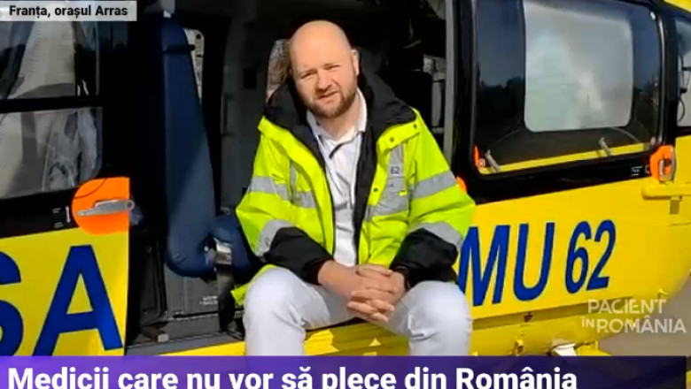 Povestea medicului care face naveta intre Romania si Franta. Refuza sa plece definitiv, convins ca poate schimba sistemul din interior Imagine