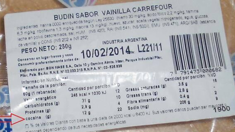 Prajituri cu „12 grame cocaina” in Carrefour Argentina Imagine