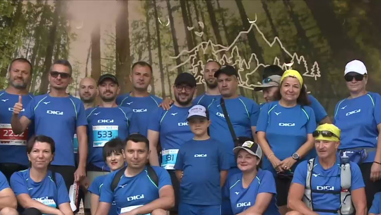 Predeal Forest Run a atras sportivi din toata tara. Zeci de angajati DIGI Romania au participat la cea de-a cincea editie a concursului Imagine