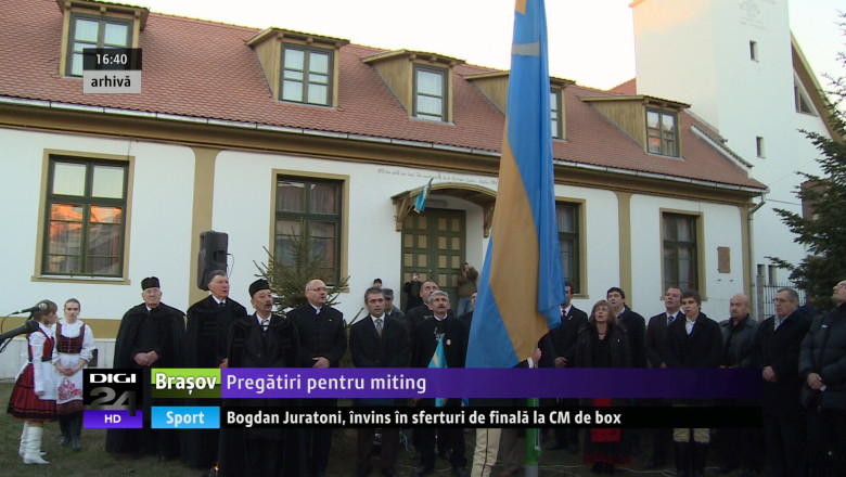 Pregatiri pentru marsul secuilor Imagine