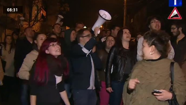 Pregatiri pentru protest. Mobilizare generala in campusurile studentesti din Cluj-Napoca Imagine