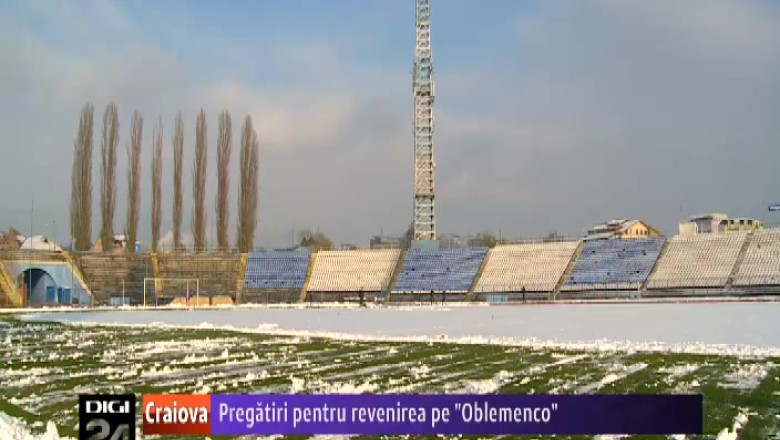 Pregatiri pentru revenirea pe stadionul "Ion Oblemenco" Imagine