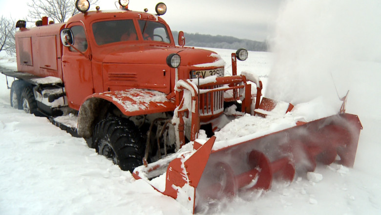 Pregatiti de ninsoare. Drumarii si-au completat stocurile si sunt gata sa intervina Imagine