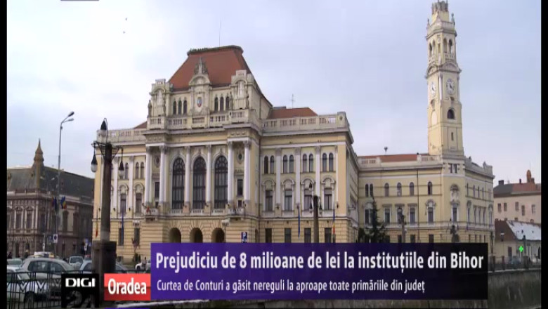 Prejudiciu de 8 milioane de lei la institutiile din Bihor. Curtea de Conturi a gasit nereguli la aproape toate primariile din judet Imagine