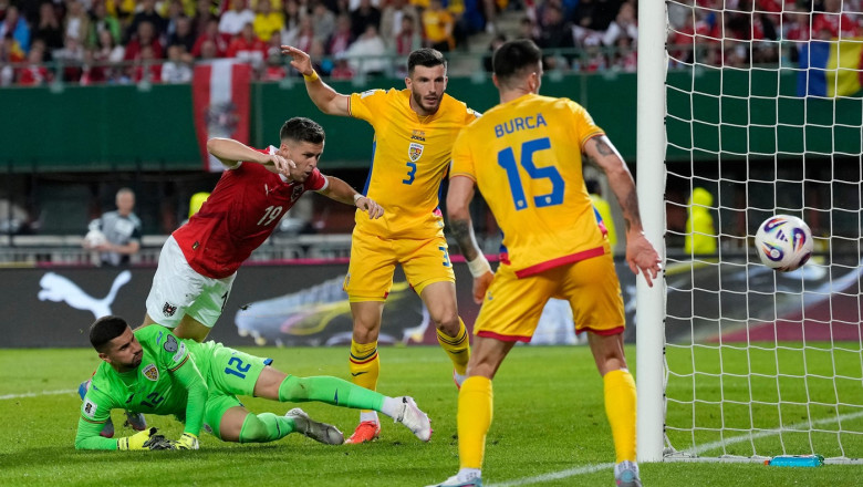 Preliminarii CM 2026. Romania, infrangere la Viena. Ce sanse mai au „Tricolorii” sa ajunga la Mondial Imagine
