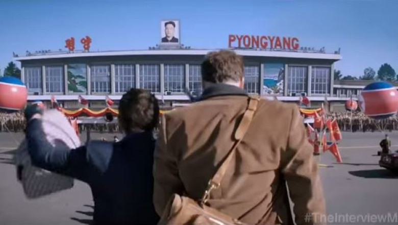 Premiera comediei americane „Interviul” a fost anulata din cauza amenintarilor hackerilor din Coreea de Nord Imagine