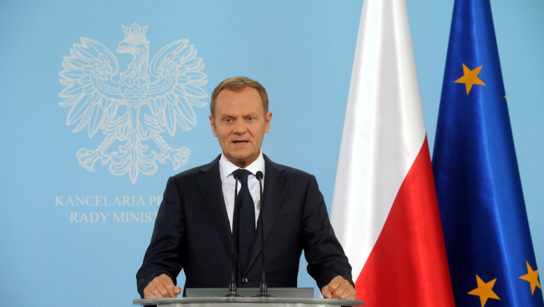 Premiera in istoria Uniunii Europene, marca Donald Tusk Imagine
