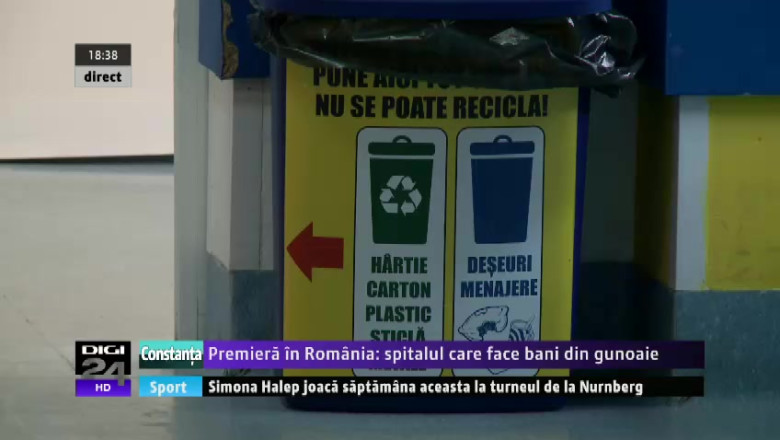 Premiera in Romania - spitalul care face bani din gunoaie Imagine