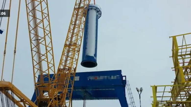 Premiera industriala romaneasca la Timisoara! Aici sunt construite doua macarale gigant Imagine