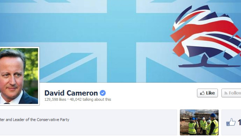 Premierul britanic ar fi platit mii de euro pentru like-uri pe Facebook. Numarul de fani s-a dublat intr-o luna Imagine