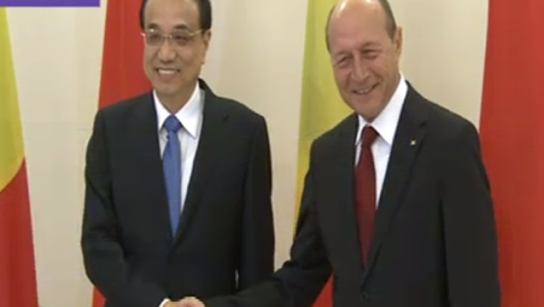 Premierul Chinei a fost primit la Cotroceni Imagine