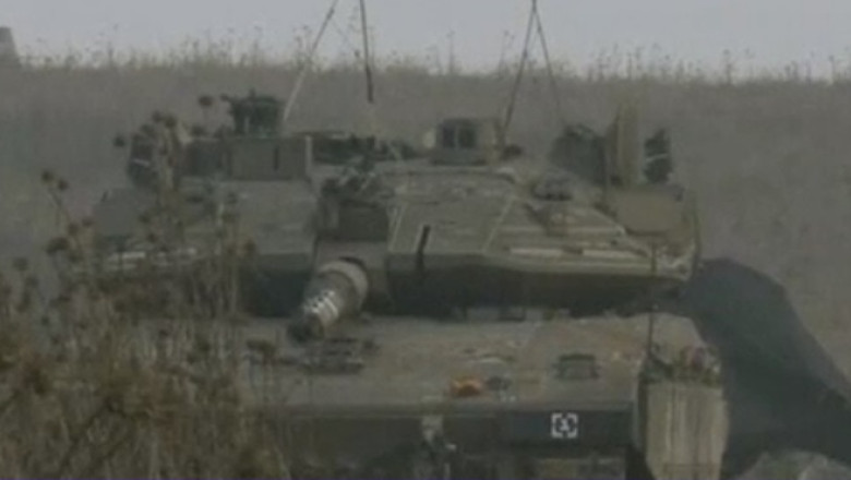 Premierul Israelului a ordonat inceperea ofensivei terestre in Gaza Imagine