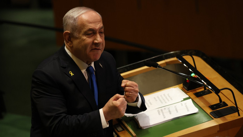 Premierul Israelului ameninta Hamas cu consecinte inimaginabile daca nu elibereaza ostaticii Imagine