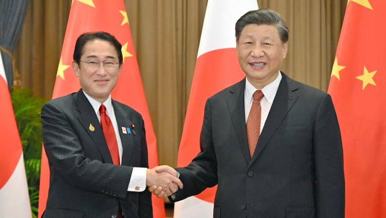 Premierul japonez i-a comunicat presedintelui chinez „ingrijorarea sa serioasa” legata de securitatea in regiune Imagine