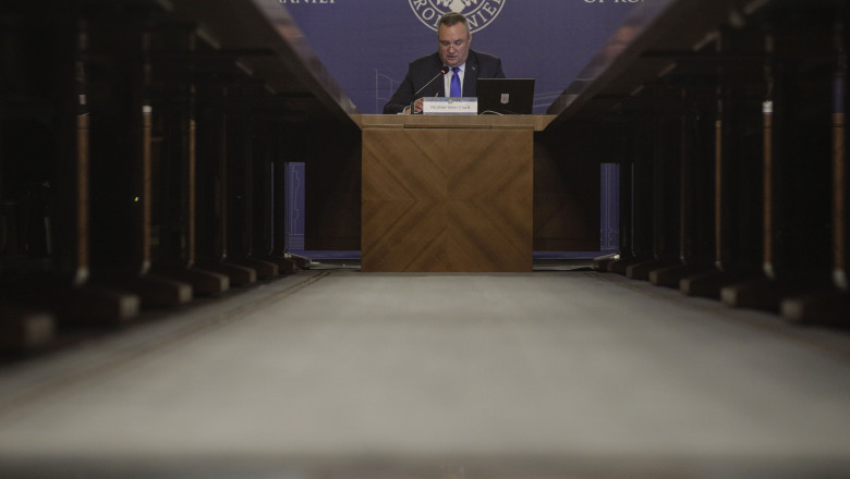Premierul Nicolae Ciuca saluta preluarea de catre Suedia a presedintiei Consiliului UE Imagine