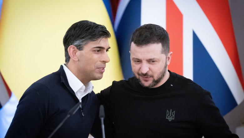 Premierul Regatului Unit va anunta un nou ajutor militar pentru Ucraina la summitul G7 din Italia Imagine
