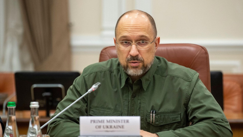 Premierul ucrainean Denis Smihal: Kievul aspira sa adere la UE in doi ani si este hotarat sa lupte impotriva coruptiei Imagine