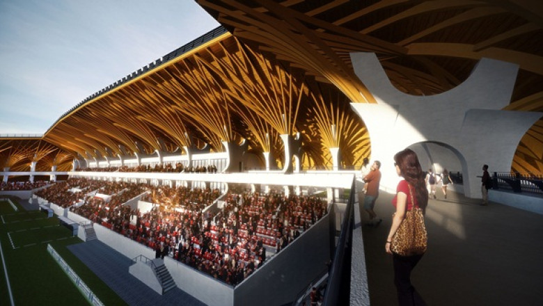 Premierul Ungariei a construit un stadion de 13 milioane de euro in satul natal Imagine