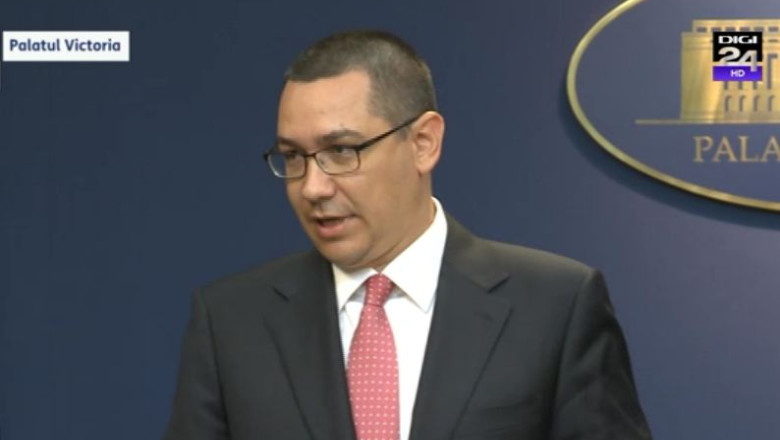Premierul Victor Ponta il vrea in guvern pe Klaus Iohannis Imagine