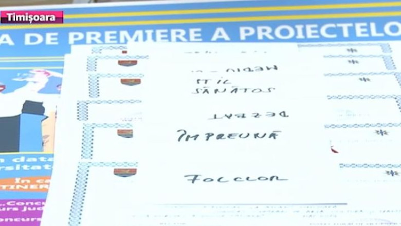 Premii pentru elevii din Timis Imagine