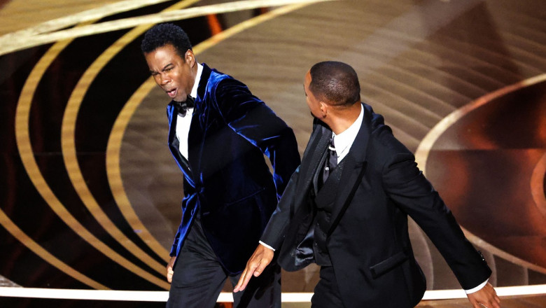 Premiile Oscar 2023. O celula de criza a fost infiintata in caz ca apare un nou incident precum palma data de Will Smith lui Chris Rock Imagine