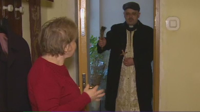 Preotii au pornit cu Iordanul Imagine