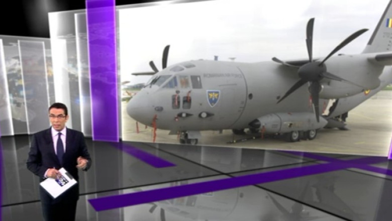 Presa siriana: un avion militar romanesc a dus ajutoare umanitare in Siria Imagine