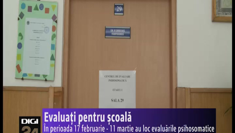 Prescolarii, testati de psihologi pentru clasa pregatitoare Imagine