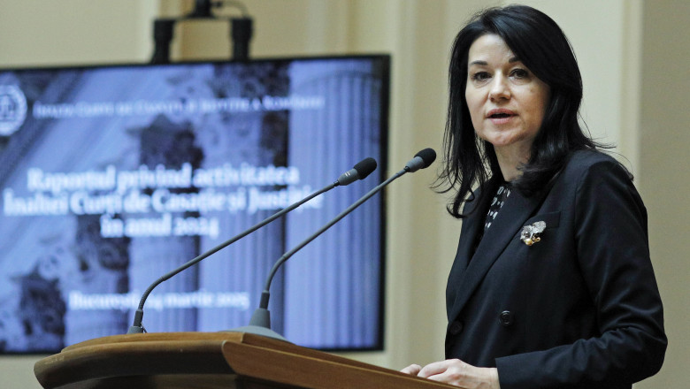 Presedinta ICCJ, Corina Alina Corbu: Ramane inexplicabila apetenta manifestata uneori in a stimula societatea impotriva justitiei Imagine
