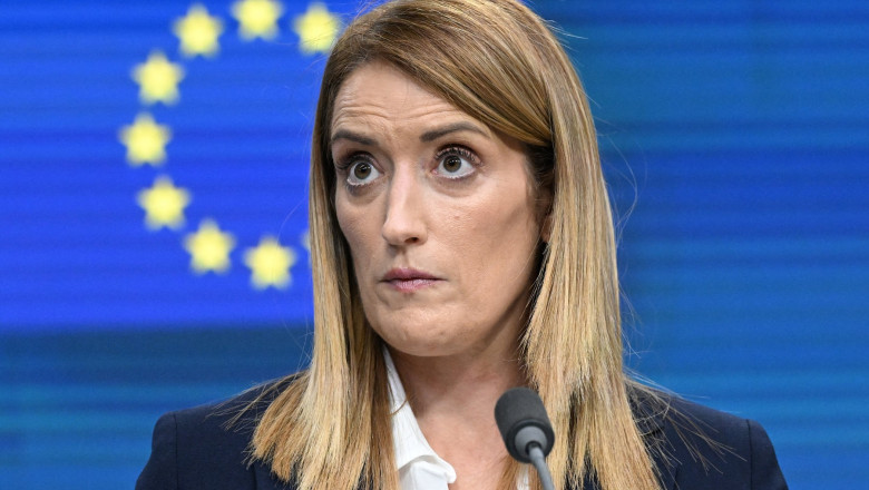 Presedinta Parlamentului European, Roberta Metsola, este acuzata de nepotism, dupa ce si-a numit cumnatul sef de cabinet Imagine