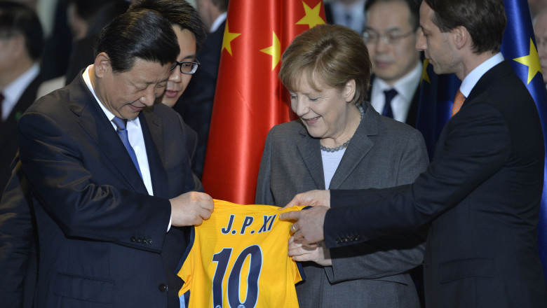 Presedintele Chinei, in turneu european. In Germania a venit insotit de 200 de oameni de afaceri Imagine