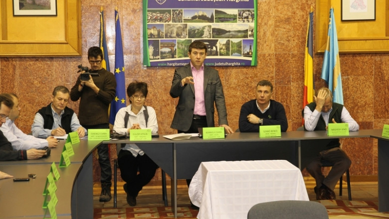 Presedintele CJ Harghita: Solicit Guvernului sa aprobe folosirea steagului secuiesc Imagine