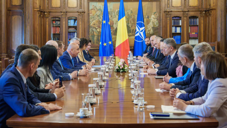 Presedintele Confederatiei Concordia atrage atentia, la intalnirea cu Bolojan, asupra mentinerii parcursului euroatlantic al Romaniei Imagine