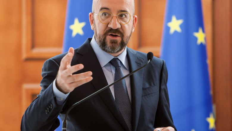 Presedintele Consiliului European, Charles Michel, va candida la alegerile europarlamentare. Va pleca din functie, daca va fi ales Imagine