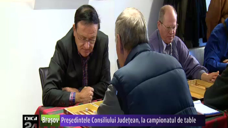 Presedintele Consiliului Judetean, la campionatul de table Imagine