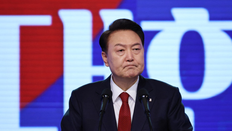 Presedintele Coreei de Sud a fost indepartat oficial din functie. Yoon Suk Yeol a prezentat scuze publice dupa ce a fost destituit Imagine