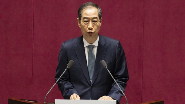 Presedintele interimar al Coreei de Sud a demisionat. Anuntul facut de Han Duck-soo Imagine