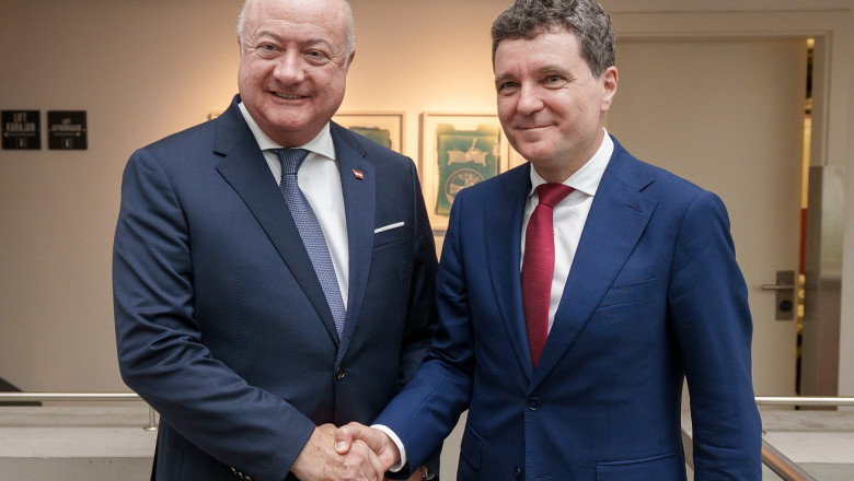 Presedintele Nicusor Dan si Cancelarul Federal austriac Christian Stocker s-au intalnit la Salzburg. Ce au discutat cei doi Imagine