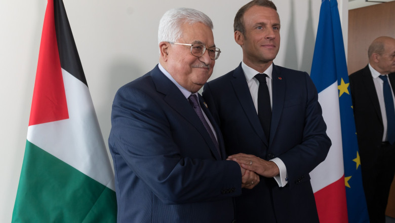Presedintele palestinian a fost impiedicat de SUA sa participe la reuniunea ONU. Franta pregateste recunoasterea Palestinei Imagine