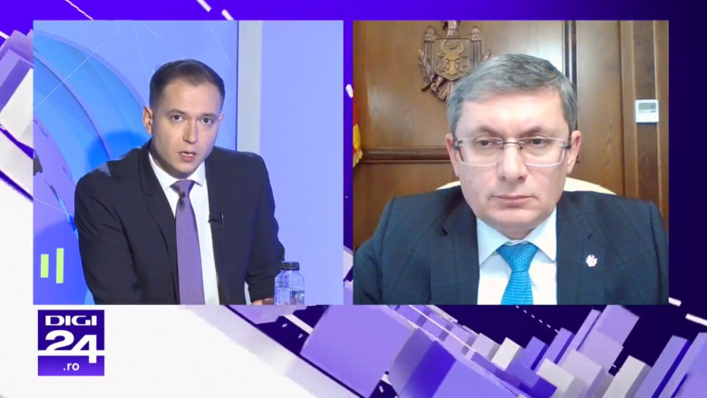 Presedintele Parlamentului din Republica Moldova, Igor Grosu, la Digi24.ro: Rusia a devenit mai brutala in atacurile hibride Imagine
