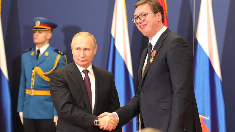 Presedintele Serbiei va merge in Rusia la parada de 9 mai pentru ca i-a promis lui Putin Imagine