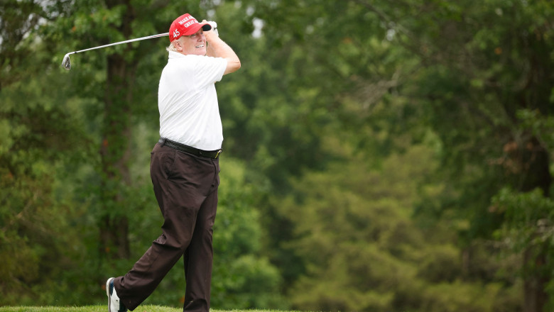 Presedintele sud-coreean a inceput sa joace golf pentru a se pregati de viitoarele intalniri cu Trump Imagine