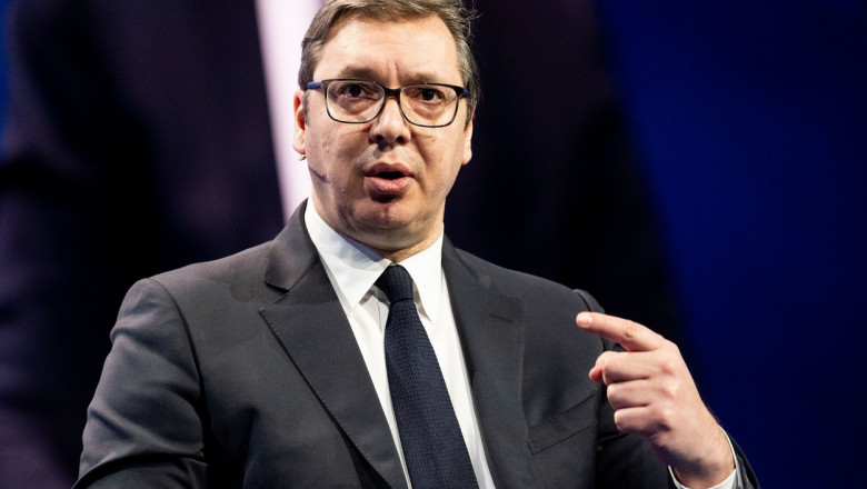 Presedintele Vucic: Serbia nu va „capitula”, nu va recunoaste niciodata Kosovo, dar „NATO este peste tot in jurul nostru” Imagine