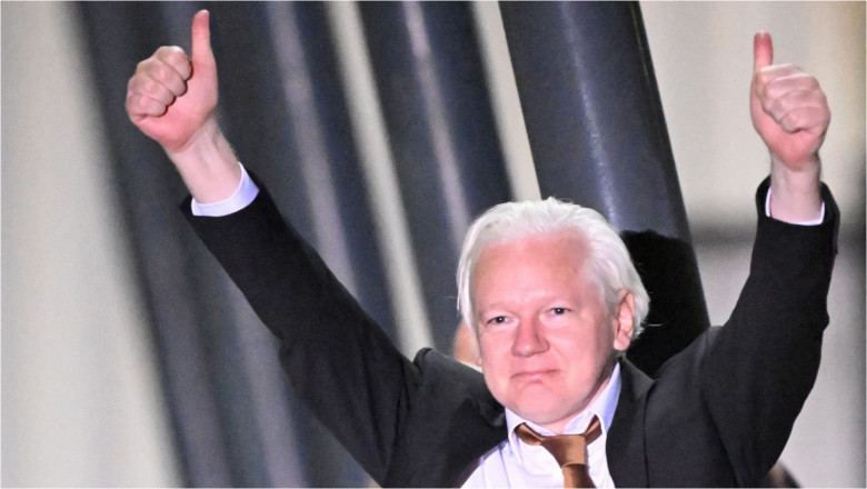 Presiuni diplomatice, o intelegere secreta si un zbor de 500.000 de dolari cu avionul: Cum si-a recastigat libertatea Julian Assange Imagine