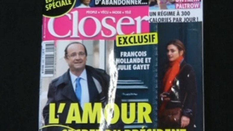 Presupusa amanta a lui Francois Hollande a dat in judecata revista Closer Imagine