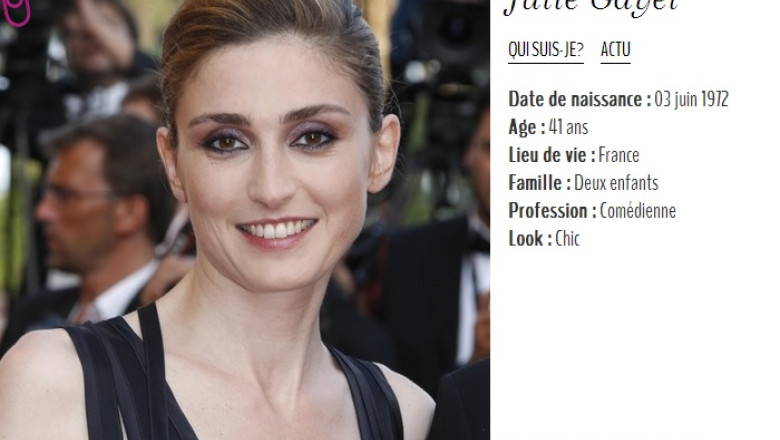 Presupusa iubita a lui Francois Hollande, actrita Julie Gayet, ar fi insarcinata Imagine
