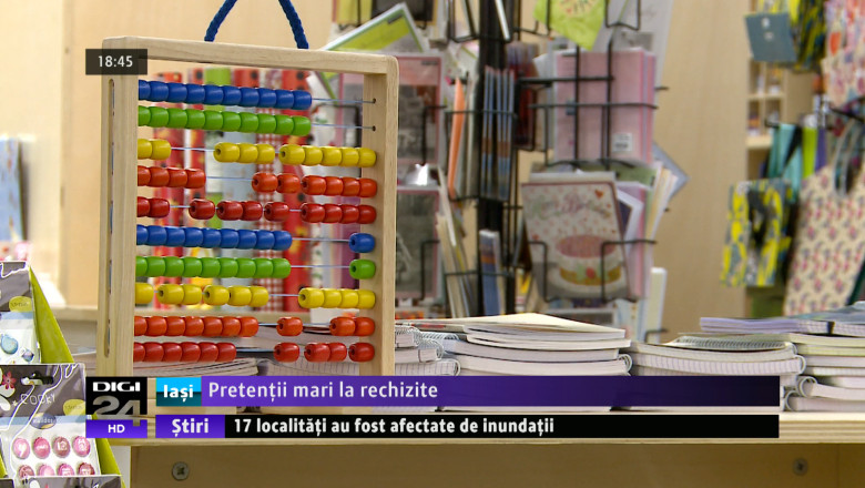 Pretentii mari la tipul si marca de rechizite in unele scoli din Iasi Imagine